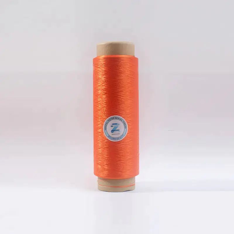Polyester DTY 150/288 S+Z DOPE -värjätty väri